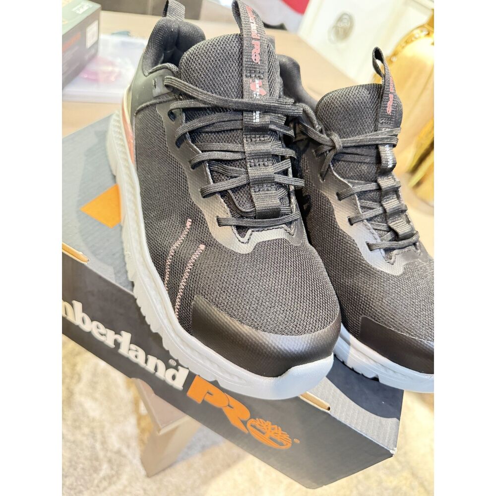 Timberland PRO Women’s Work Shoes Size 10W Black Pink Anti-Fatigue ReBOTL